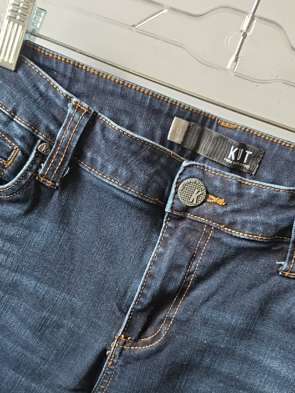 Kut From The Kloth Dark Blue Women’s Skinny Jeans - Picture 2 of 5